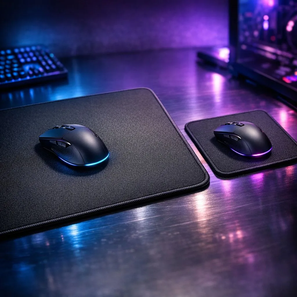 Low vs High Sensitivity Mousepad Sizes