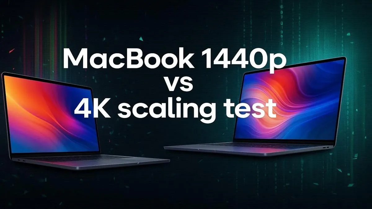 1440p vs 4K on MacBooks: Clarity & Performance
