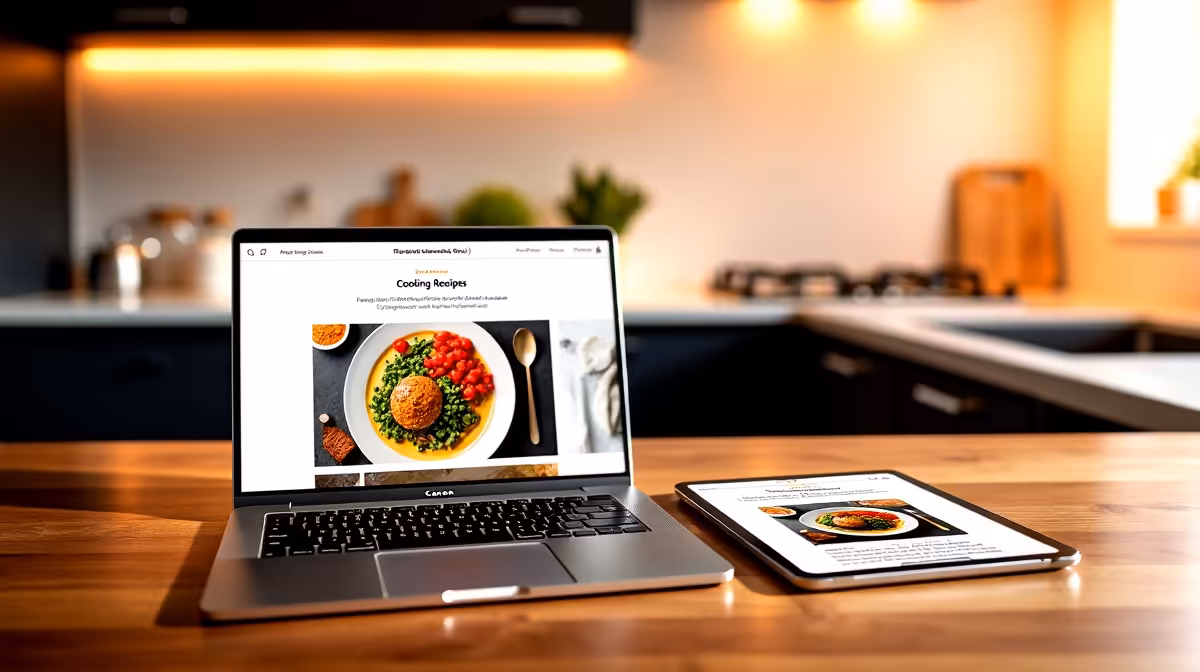 MacBook vs iPad for Recipe and Cooking: Kitchen