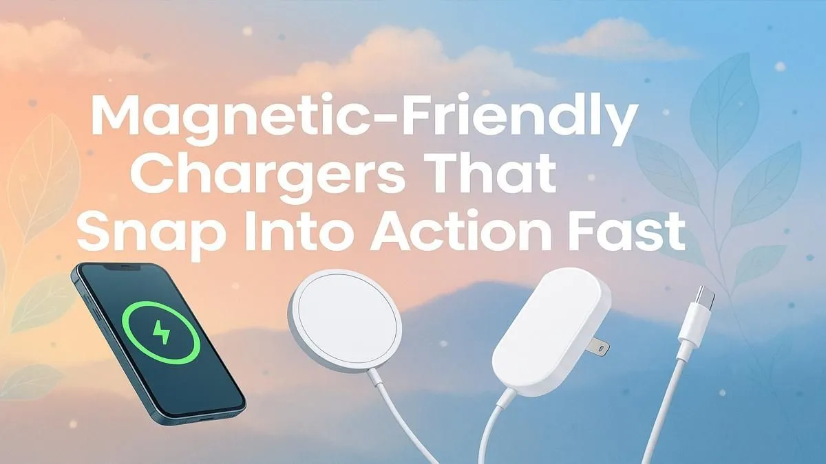 Magnetic Chargers That Snap & Charge Instantly