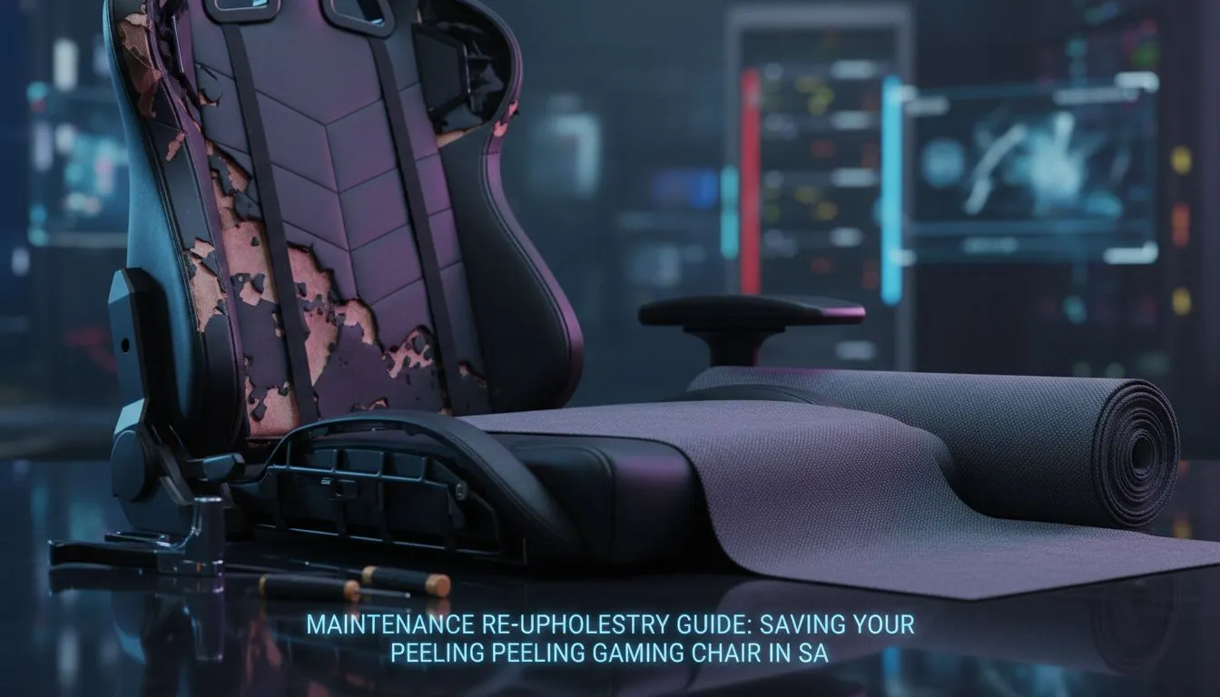 DIY Gaming Chair Upholstery Repair