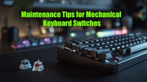 Mechanical Keyboard Switch Maintenance: A Complete Guide