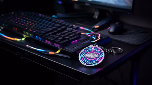 Makima Keychain Gaming Setup: Style Your Battlestation