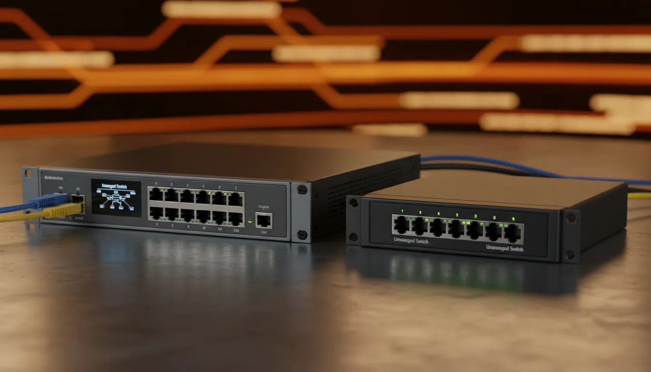 Managed vs Unmanaged Switches