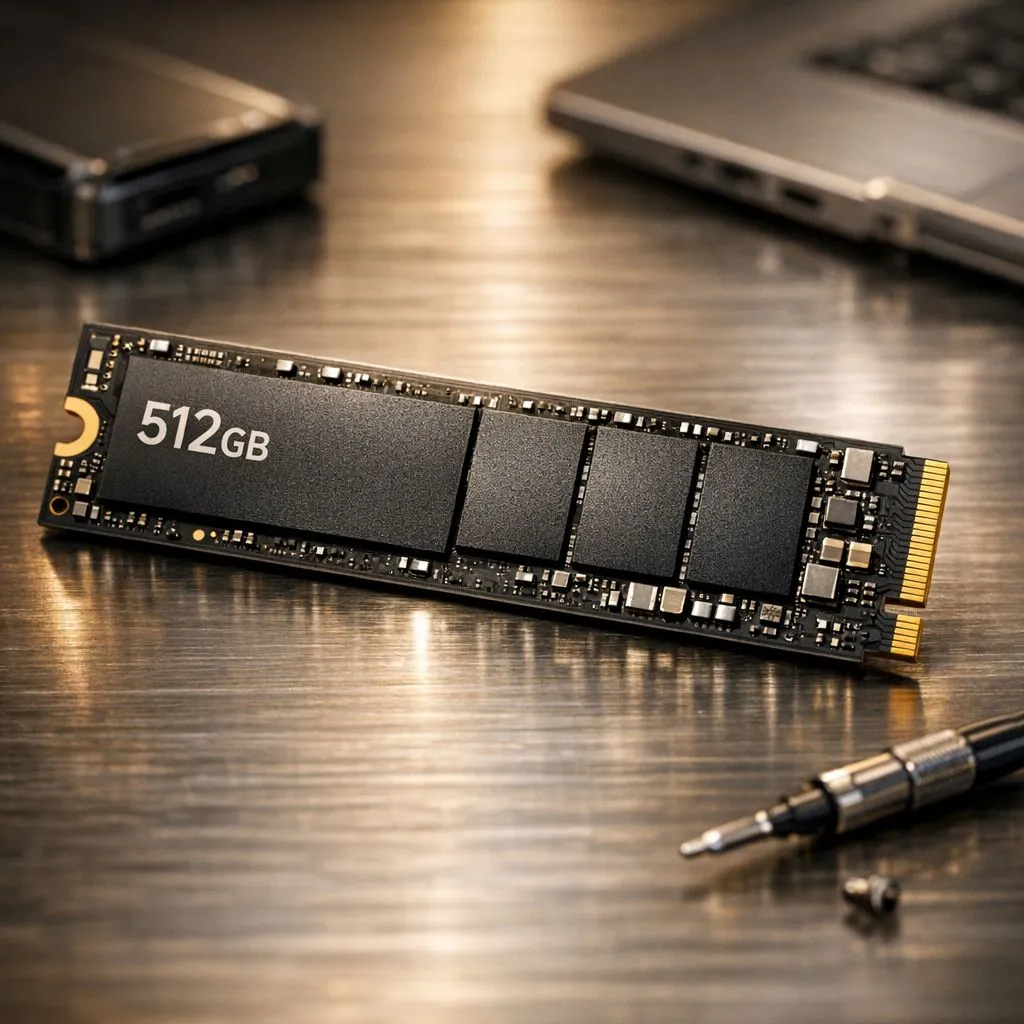 Pro storage steps for 512GB NVMe