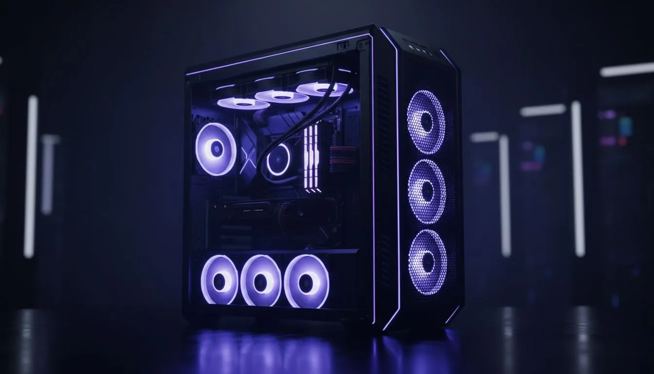 Massive 15-fan PC configuration tips