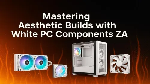 White PC Components ZA: Mastering Your Aesthetic Build