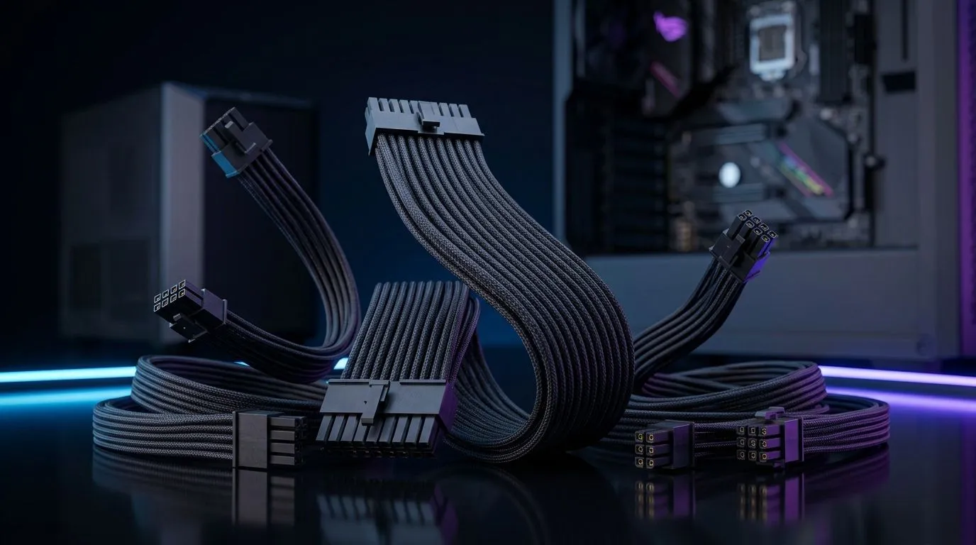 Improve airflow with cleaner modular PSU routing