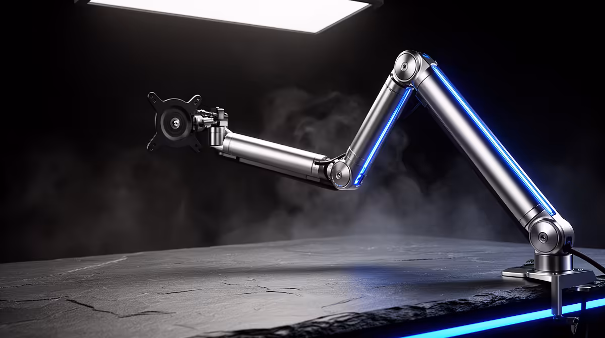 360-Degree Metal Boom Arms