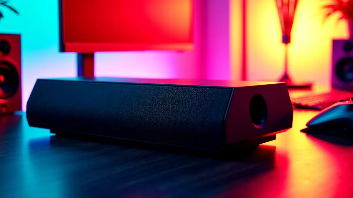 Get clearer bass and wider stereo in small desks