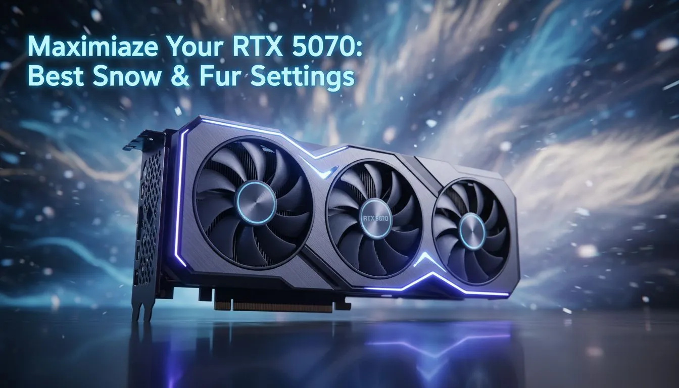 Optimize RTX 5070 Snow & Fur