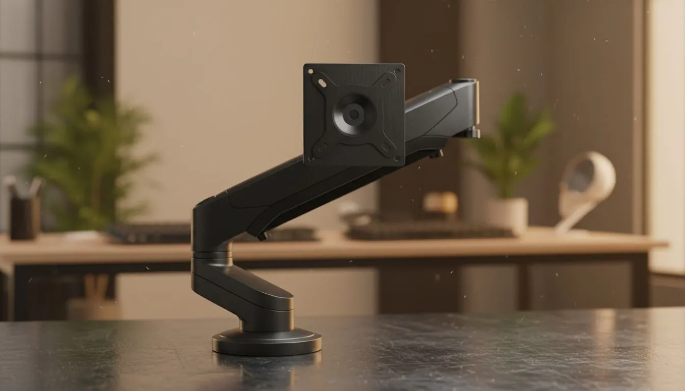 Free up desk space with VESA mounting