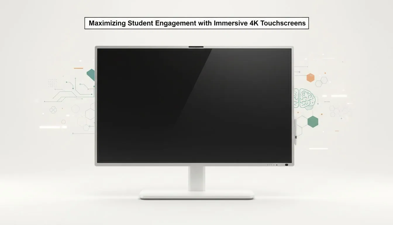 Boost engagement with 4K touchscreens