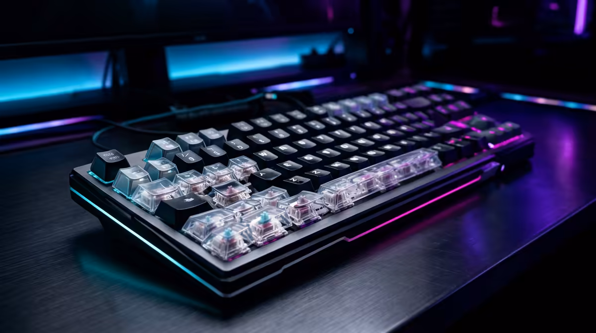 mechanical keyboard delivery and pickup buying signals
