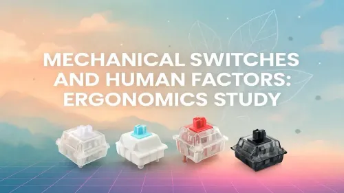 Mechanical Switch Ergonomics: The Science of Comfortable Typing