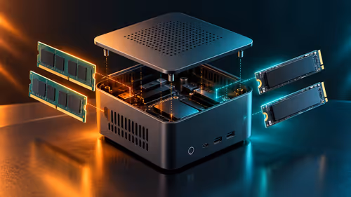 Mechrevo iMini P700: plan memory, storage and network use