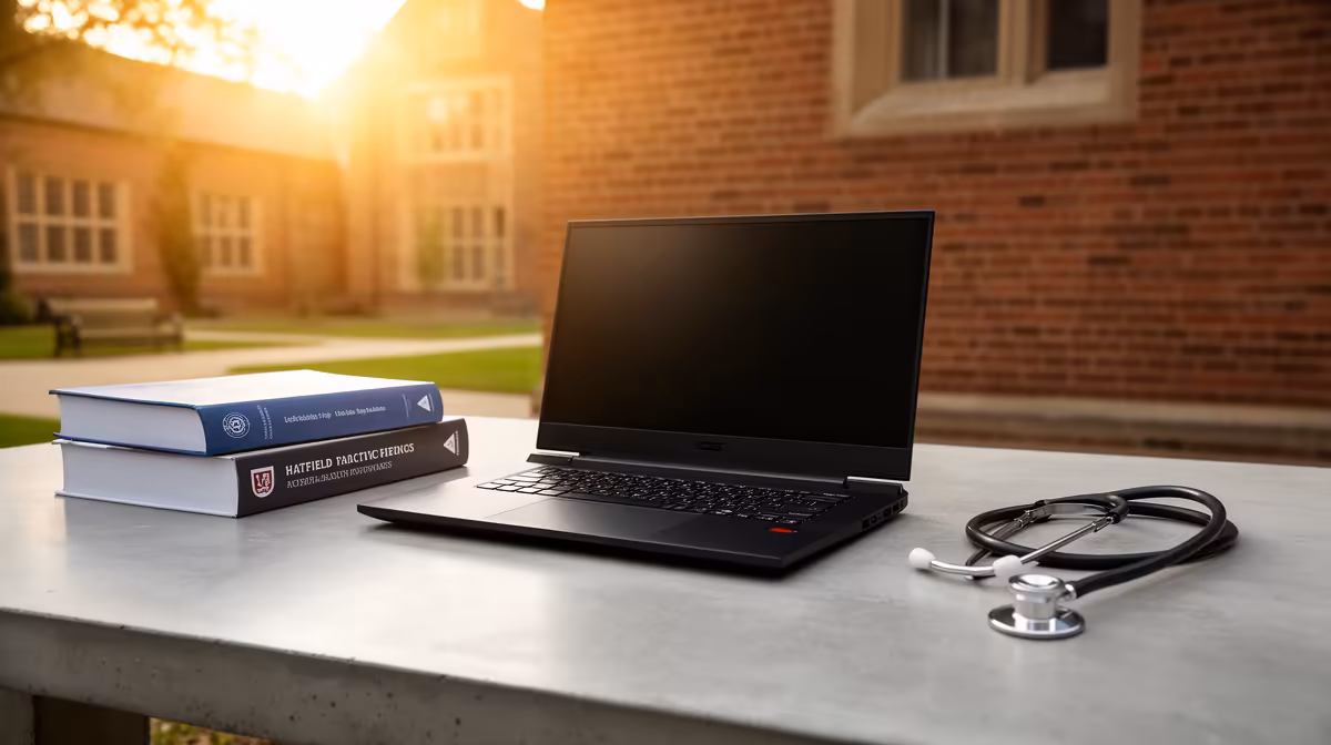 Medicine laptop + Hatfield digs setup for Wits buying
