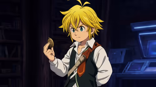 Meliodas Figure Desk Setup: Style Your Battlestation