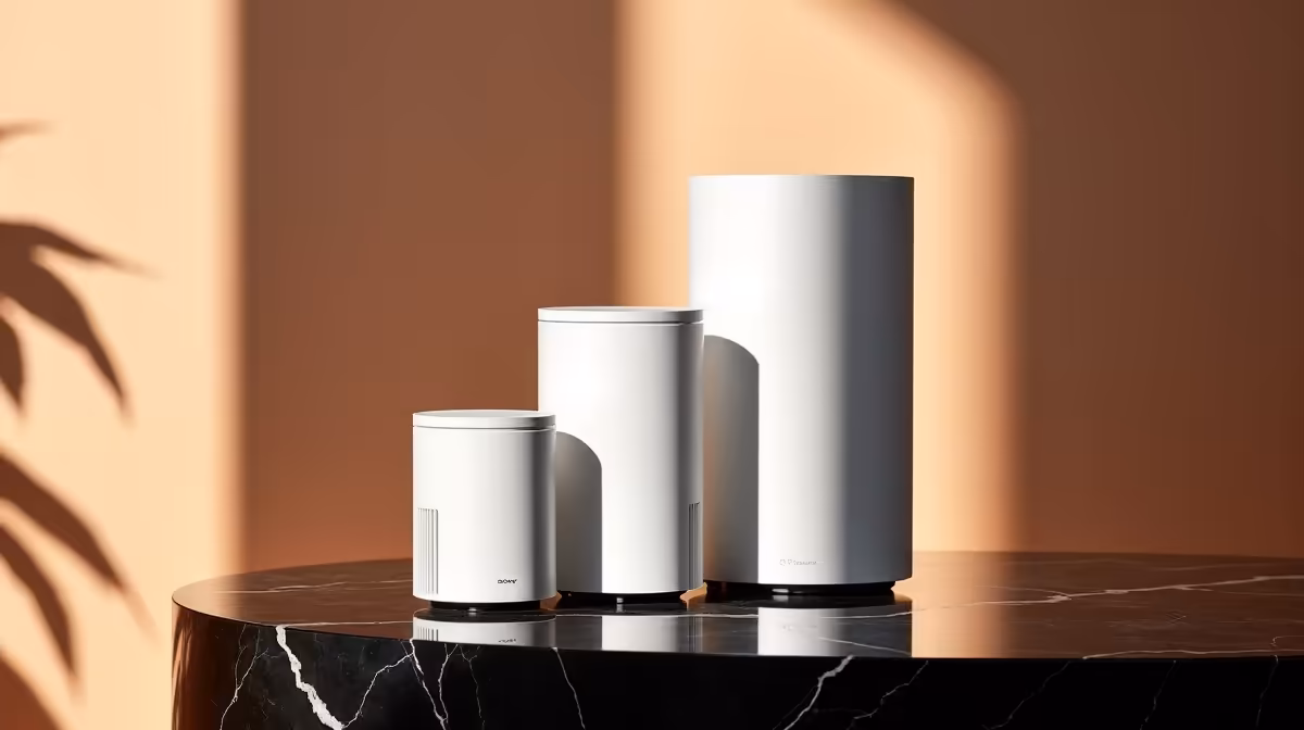 mesh router system delivery and pickup buying signals