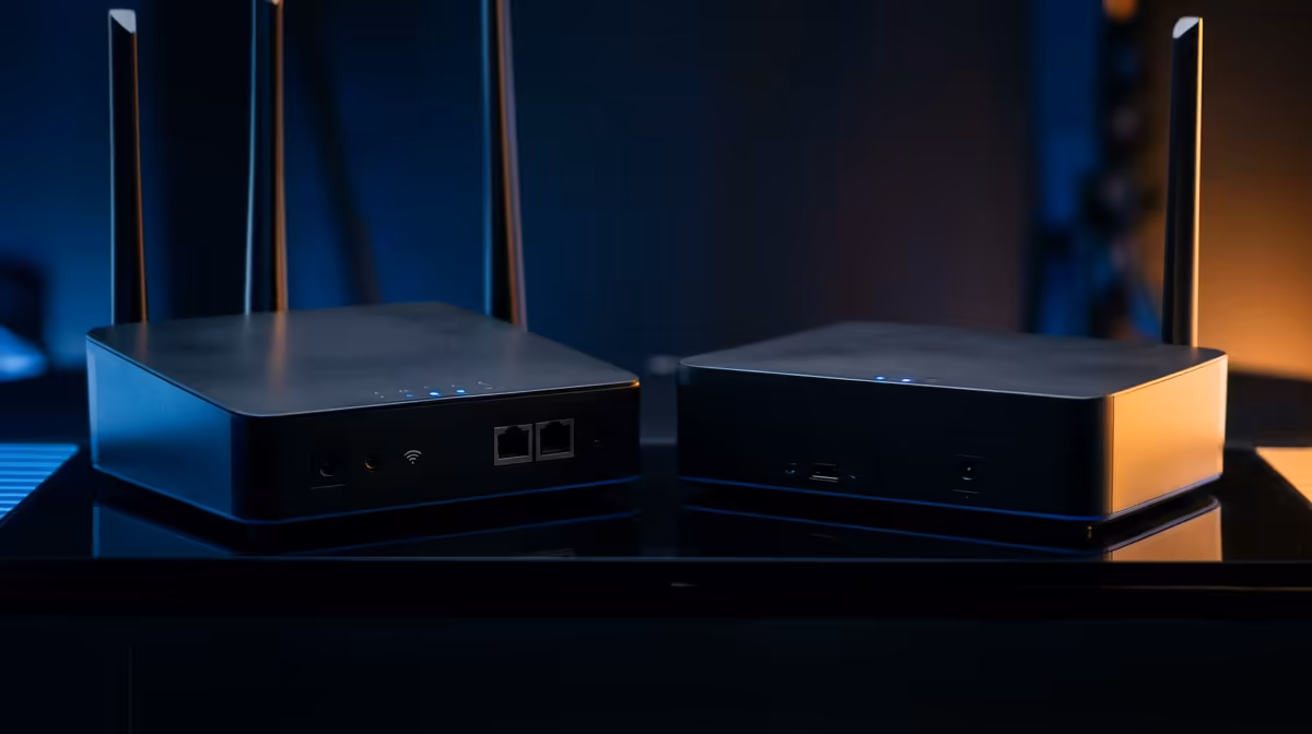 mesh router system delivery and pickup buying signals