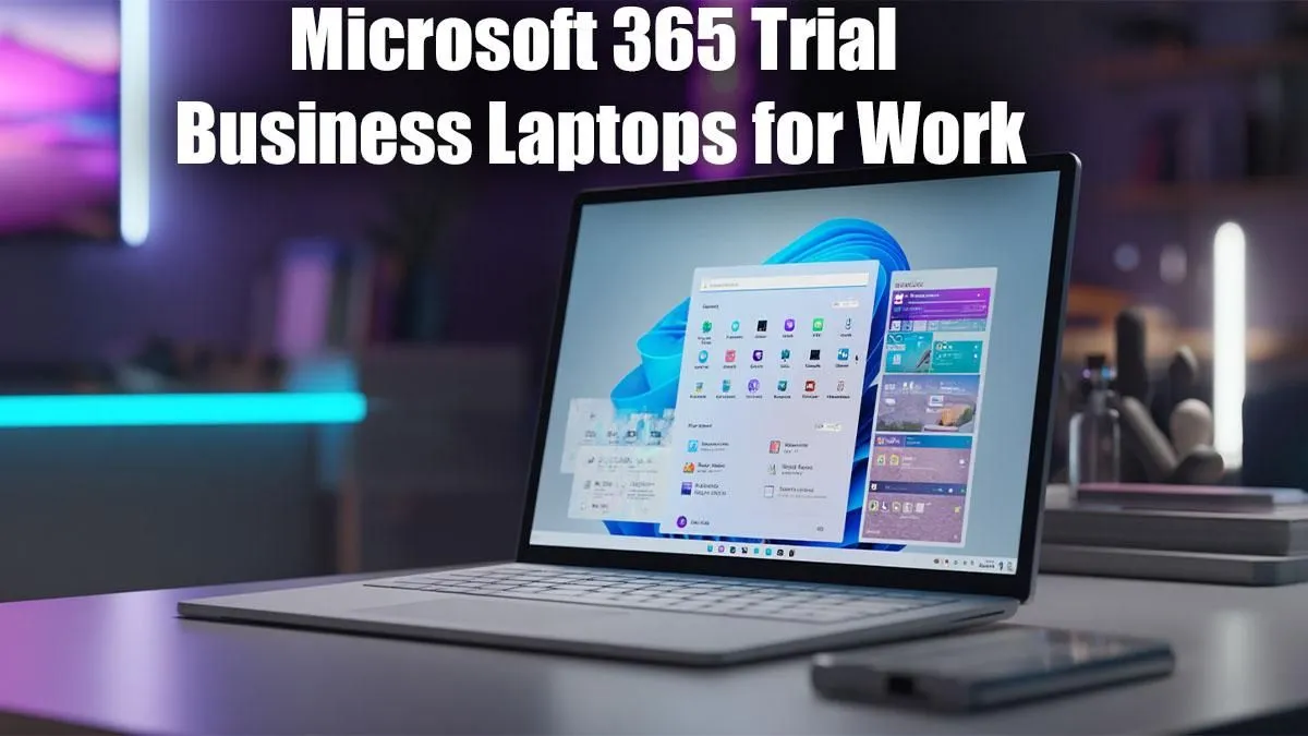 Test Drive Work Laptops
