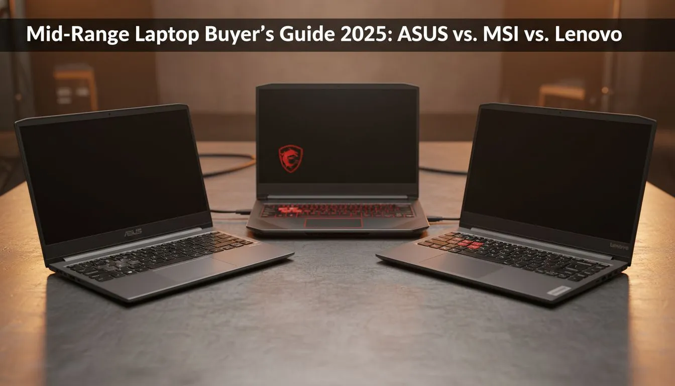 Mid-Range Laptop Guide 2025