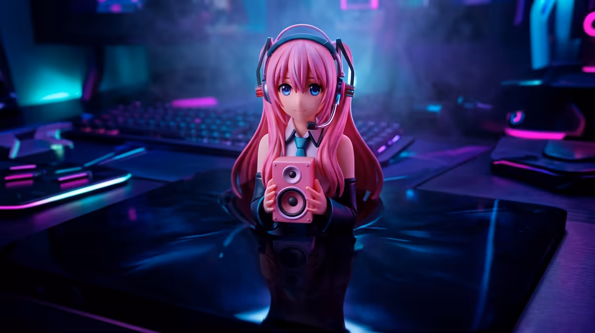 Anime Figure Desk Integration