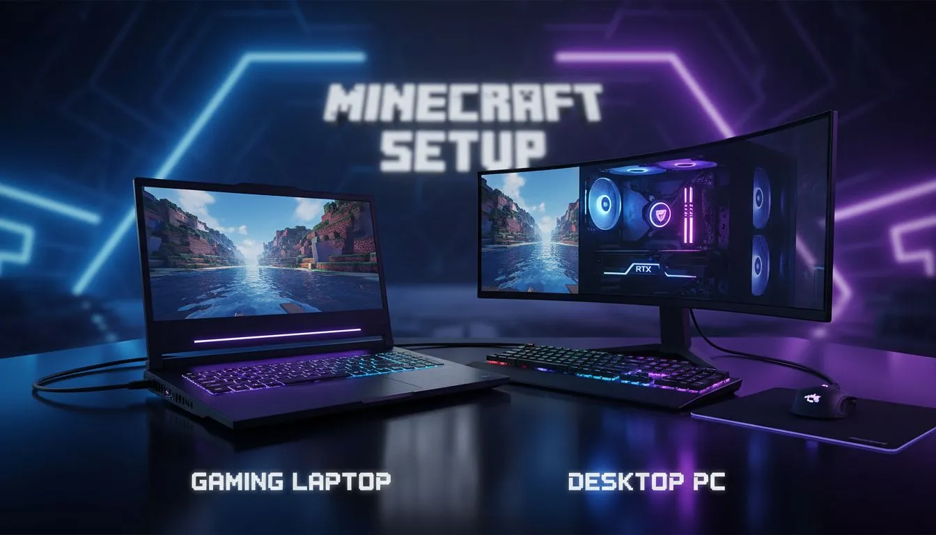 Laptop vs Desktop for Minecraft