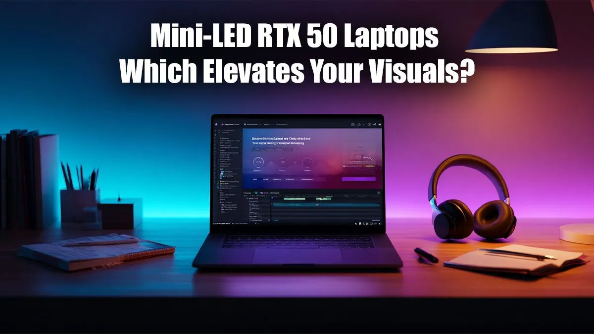 Mini-LED RTX 50 Gaming Laptops