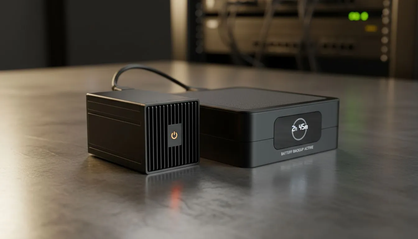 Mini PC UPS Runtime in Stage 6