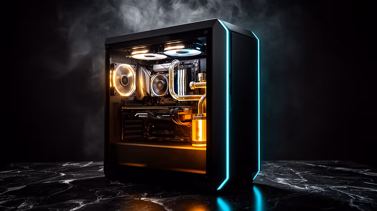 Minimum 1440p gaming PC build for music production in SA