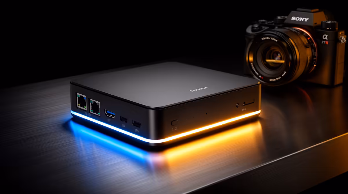 Barebone With Dual M.2 Gen4, 2x USB4 and an eGPU Port
