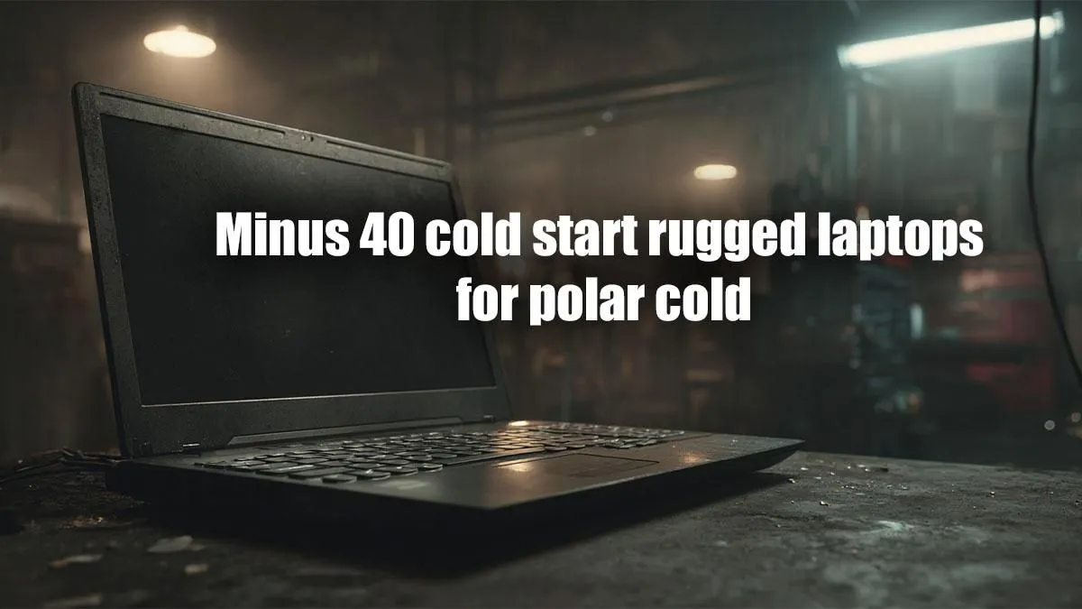 Laptops Built for Extreme Cold