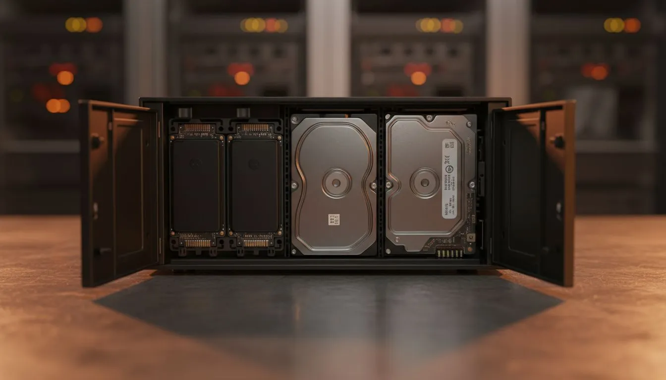 Mix 2.5 SSDs and 3.5 HDDs in NAS