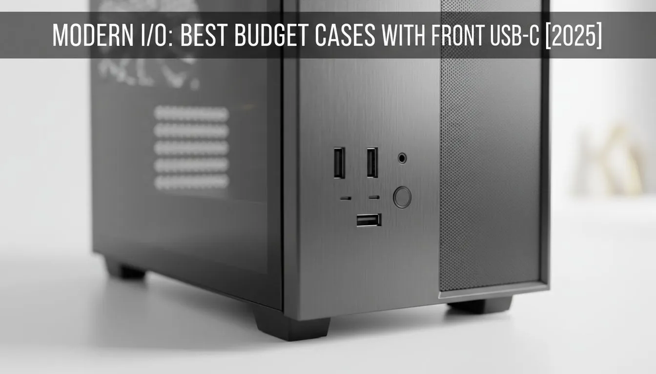 Top Budget PC Cases with Front USB-C