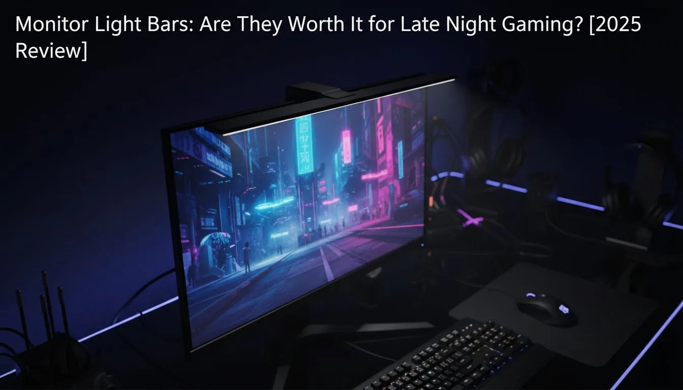 Eye Comfort & Setup Aesthetics