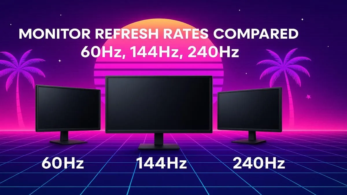 60Hz, 144Hz, or 240Hz? Find Your Perfect FPS
