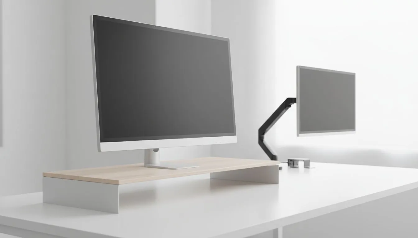 Riser or VESA: Choose the Best Desk Fit