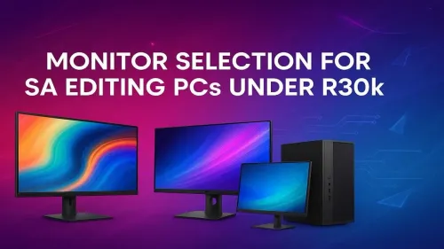 Best Monitor for Video Editing in South Africa on a Budget