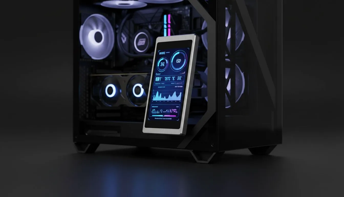 Multi-Display Temp Monitoring for Cases