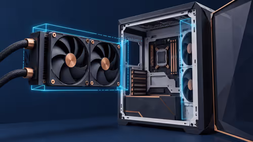 Montech CyberFlow: measure radiator space before choosing 240 or 360