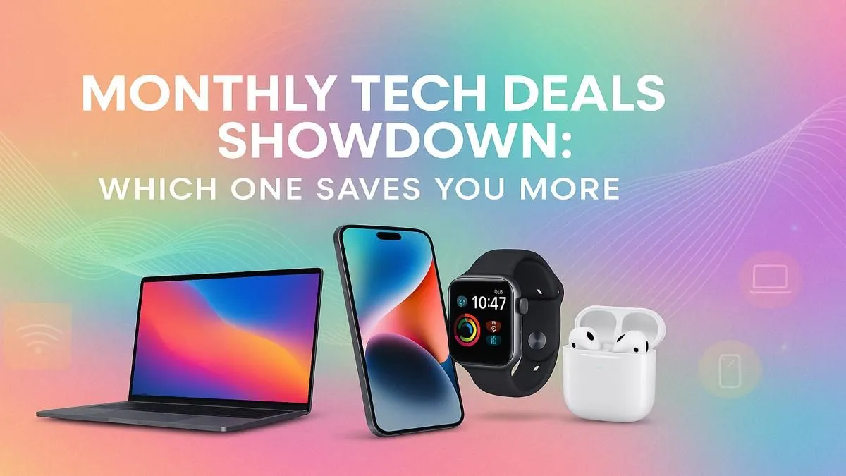 This Month's Top Tech Deals