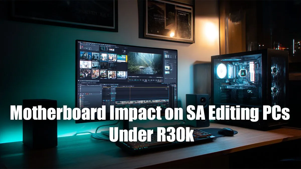 Your R30k Editing PC Motherboard Guide