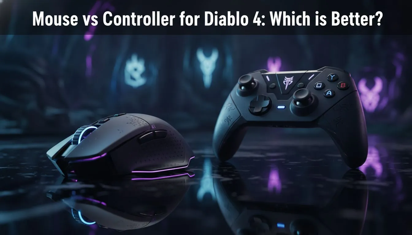 Mouse or Controller: Mastering Diablo 4