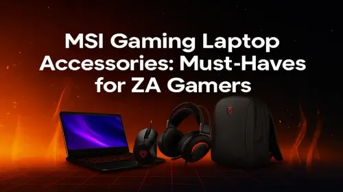 Best MSI Gaming Laptop Accessories for ZA Gamers