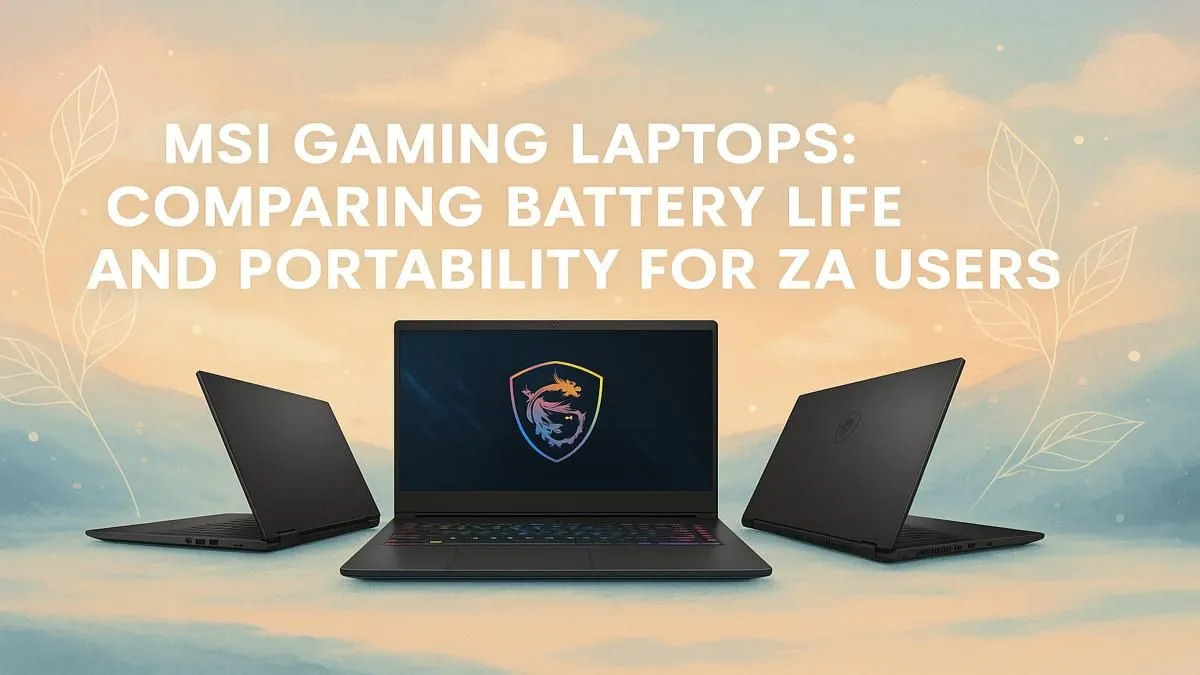 MSI Laptops: Battery vs Portability