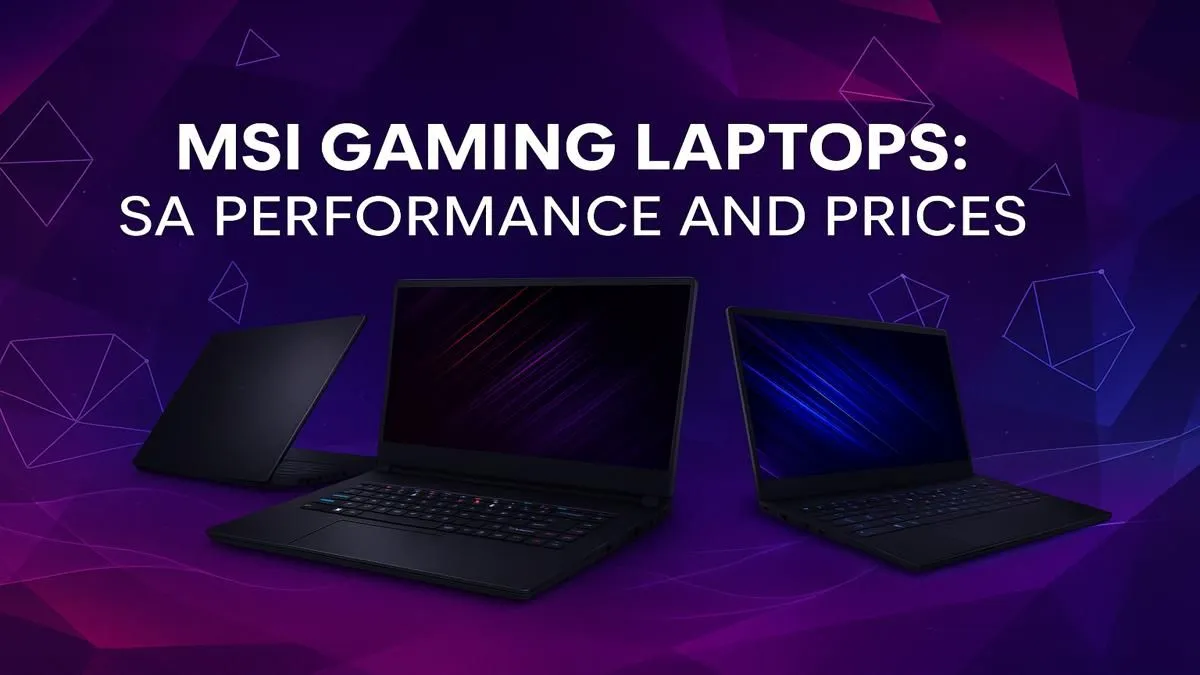 MSI Laptops: SA Prices & Performance