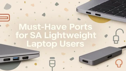 Essential Laptop Ports for Lightweight Laptops in South Africa