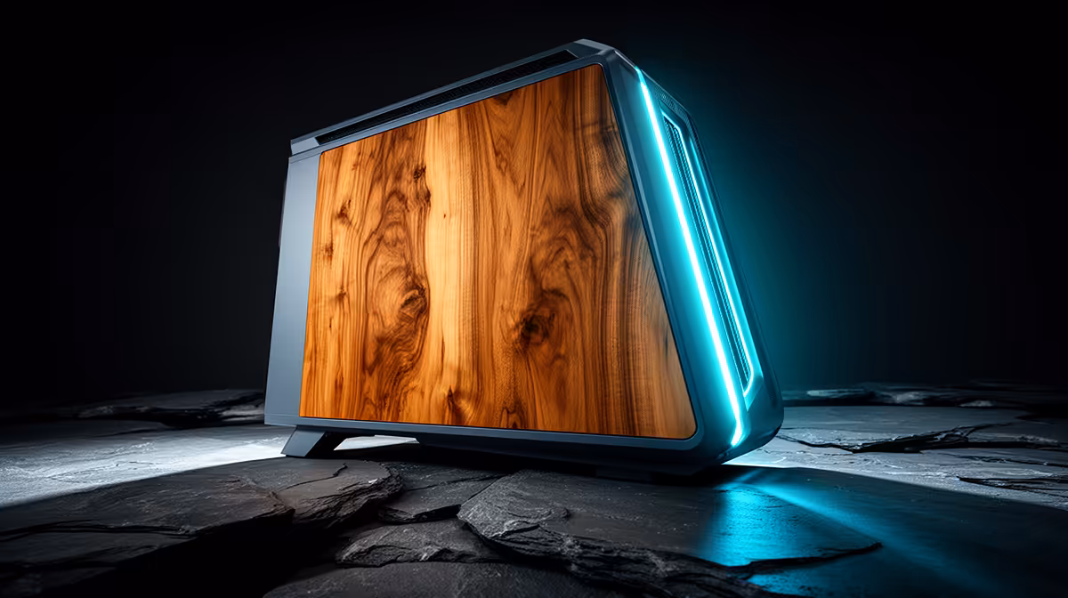 Natural Wood PC Cases vs Standard Metal Cases for Desk