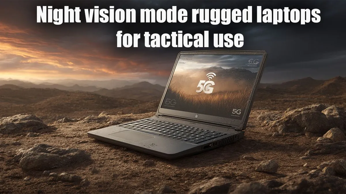 Tactical Laptops with Night Vision